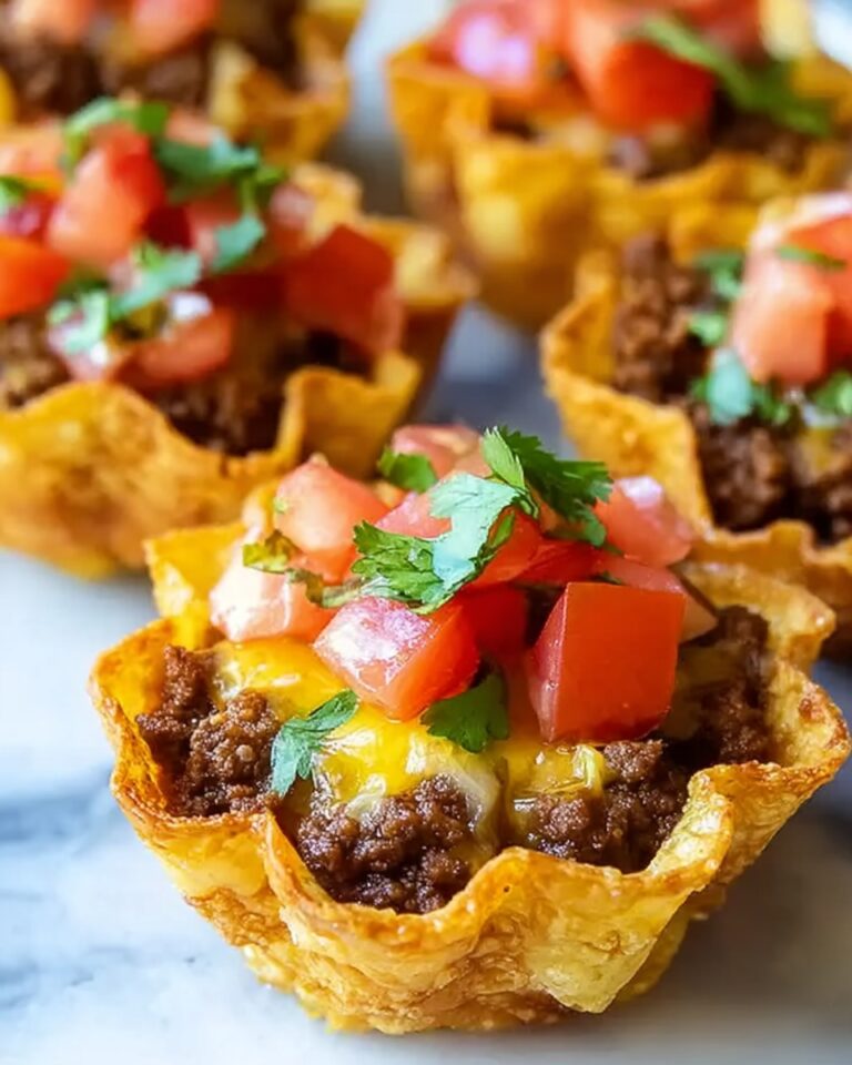 Crunchy Taco Cups Recipe