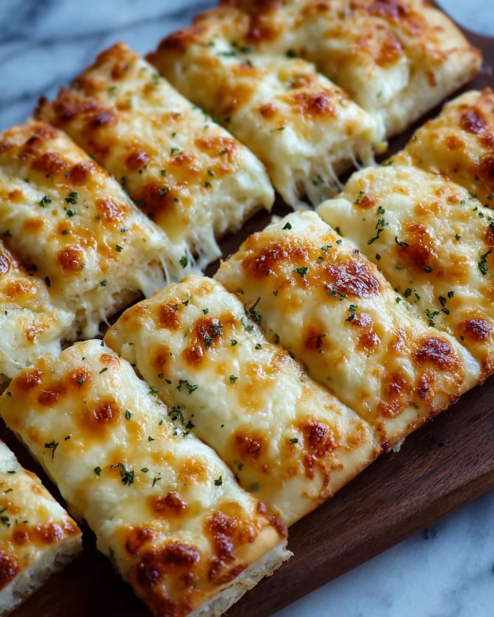 Cheesy Garlic Breadsticks Recipe - Recipe Image