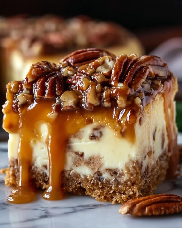 Butter Pecan Praline Poke Cake Recipe