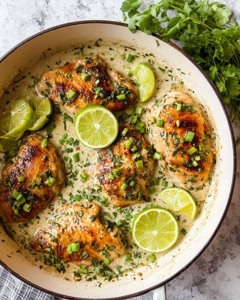 Creamy Coconut Lime Chicken Recipe