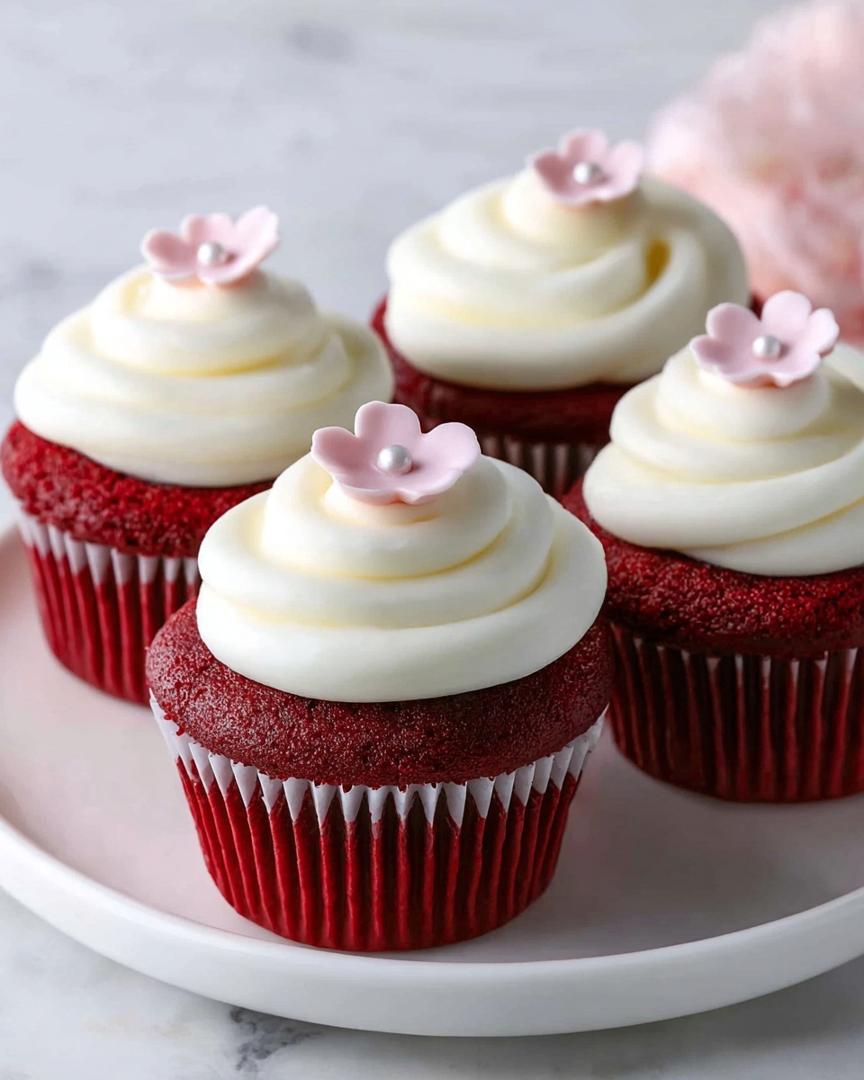 Red Velvet Cupcakes Recipe - Recipe Image