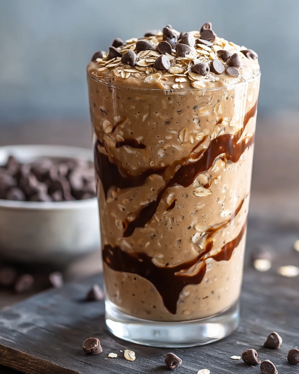 Cookie Dough Overnight Oats Recipe - Recipe Image