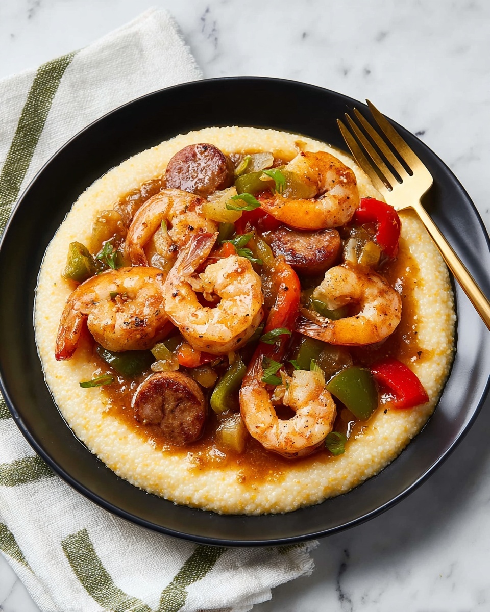 Old Charleston-Style Shrimp and Grits Recipe - Recipe Image