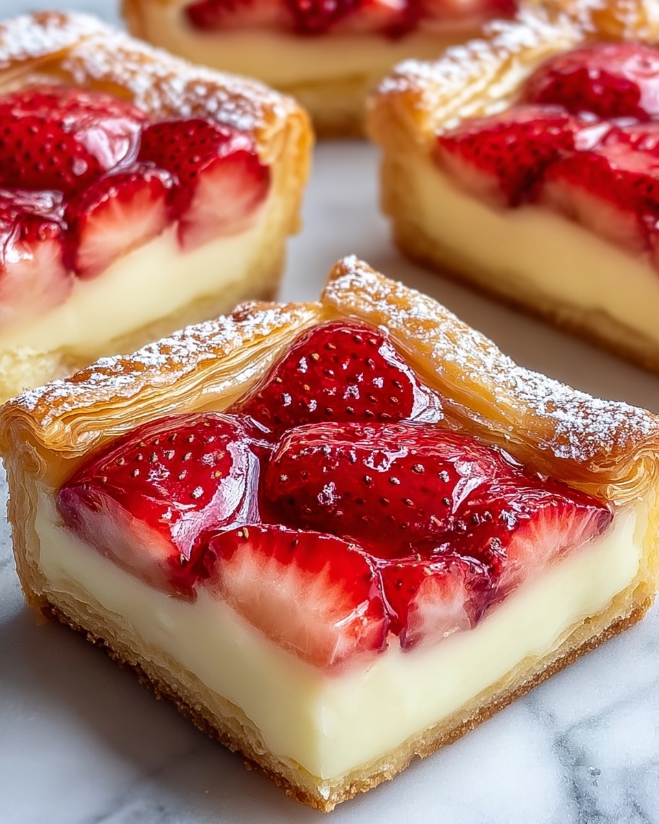 Strawberry Danish Pastries Recipe - Recipe Image