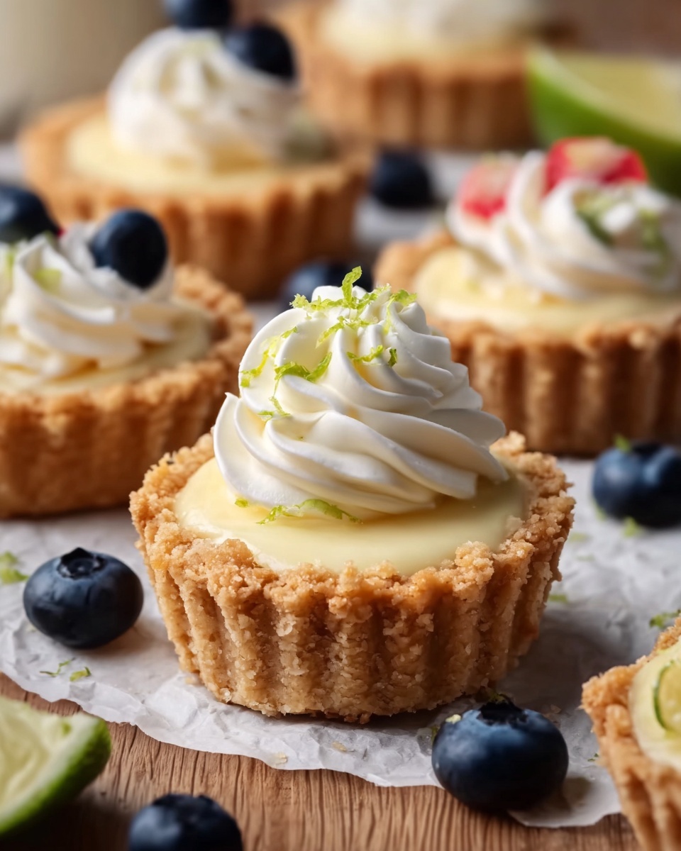 Zesty Key Lime Cheesecake Cookie Cups Recipe - Recipe Image
