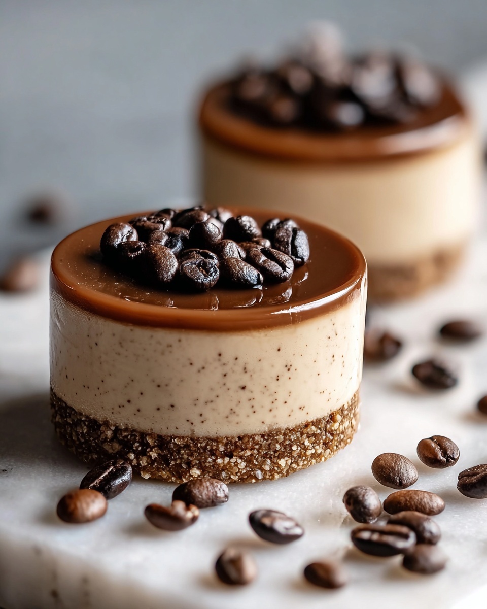 Mini Coffee Cheesecakes Recipe - Recipe Image