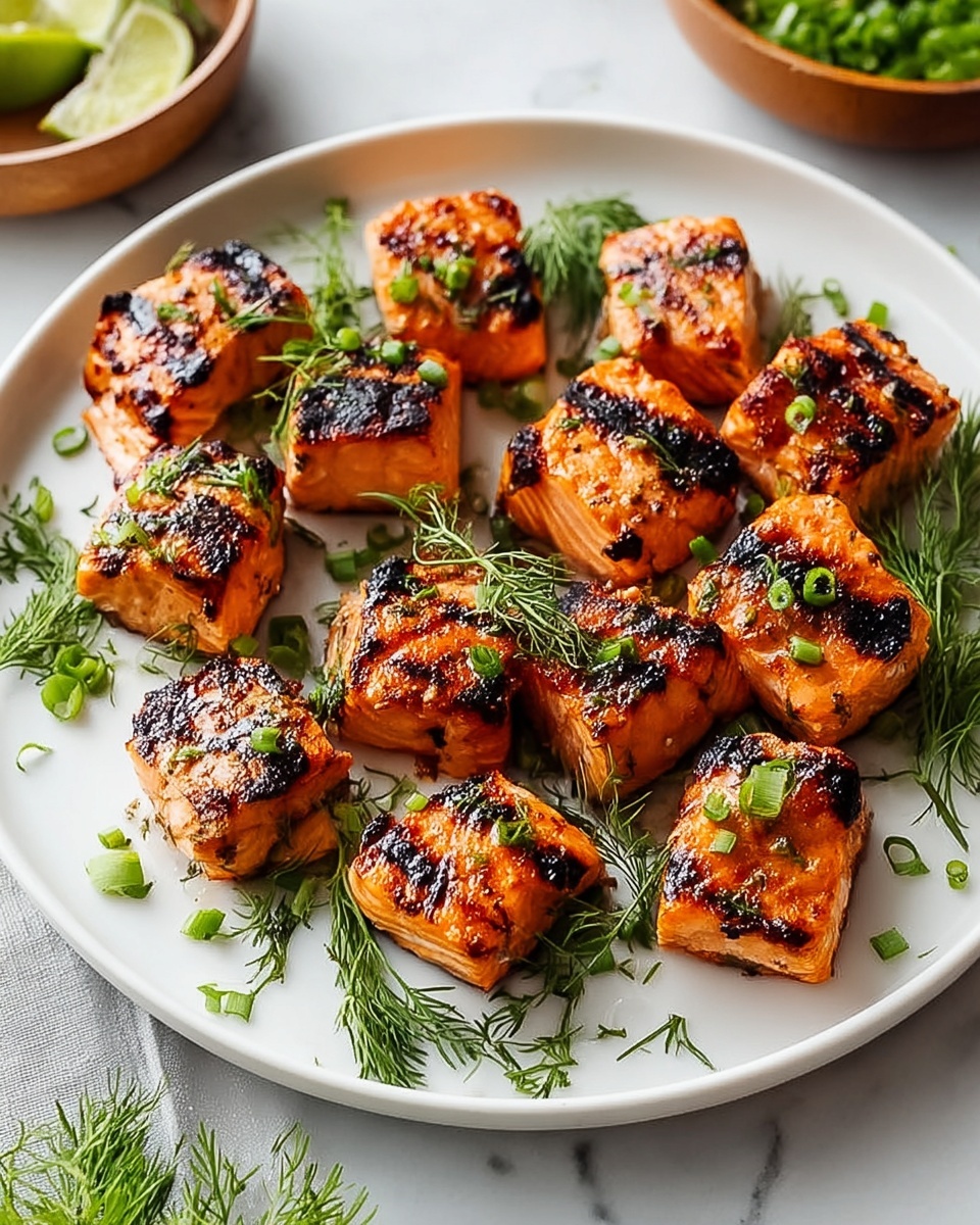 Pan-Seared Salmon Bites Recipe - Recipe Image