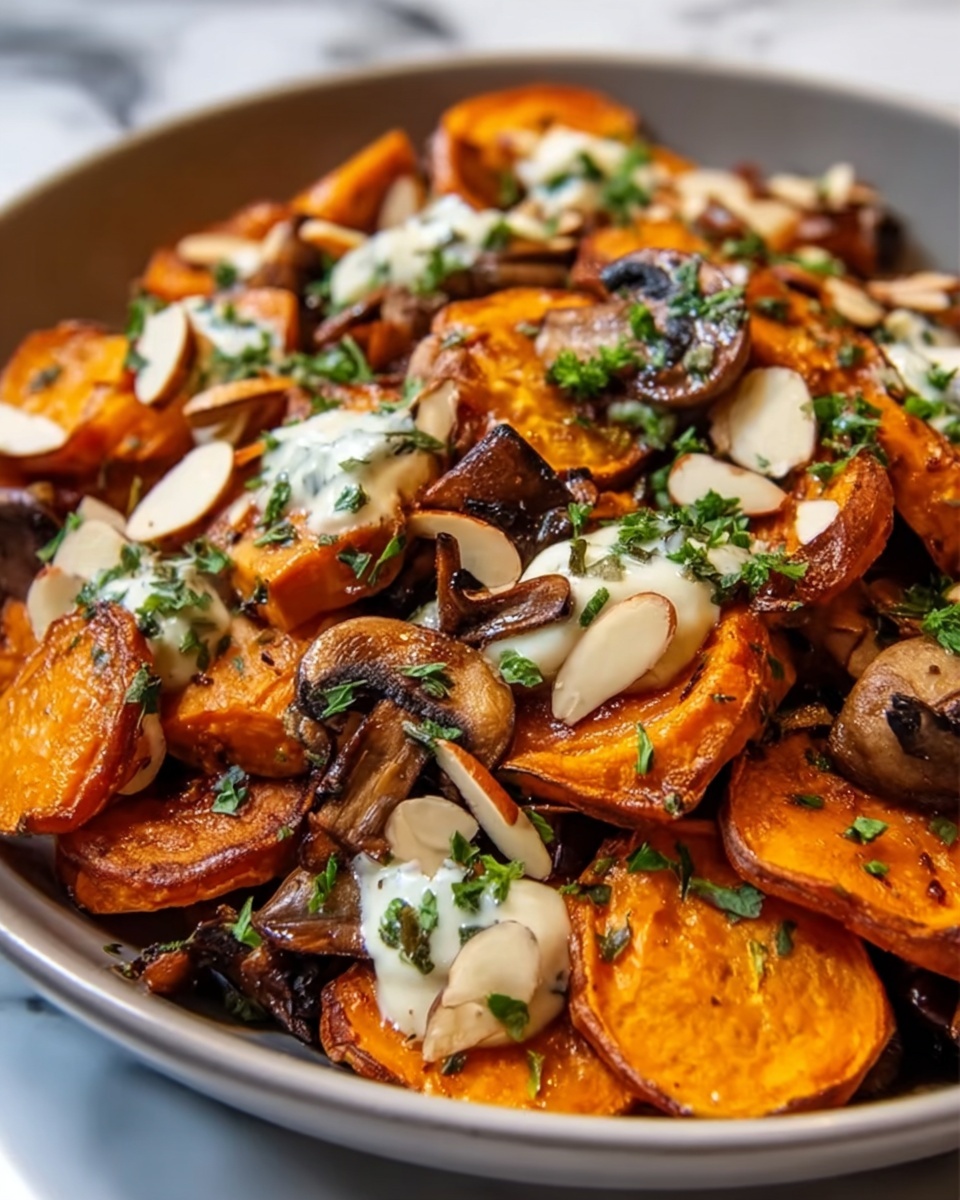 Roasted Sweet Potato Salad with Cranberries, Pecans, and Feta Recipe - Recipe Image