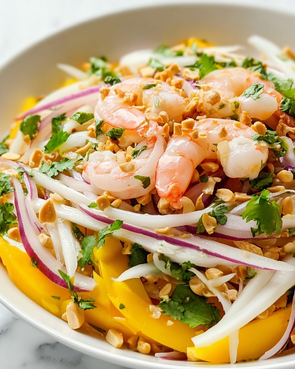 Vietnamese Green Mango Salad with Shrimp Recipe - Recipe Image