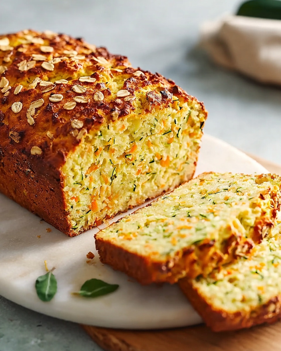 One Bowl Cheesy Zucchini Bread Recipe - Recipe Image