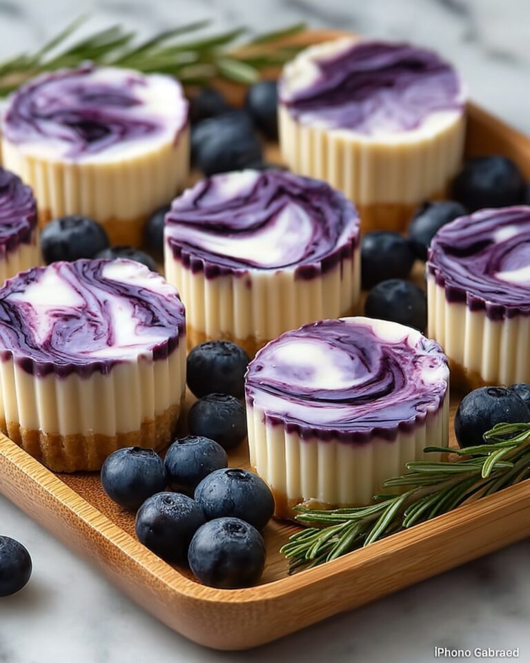 Blueberry Swirl Yogurt Bites Recipe