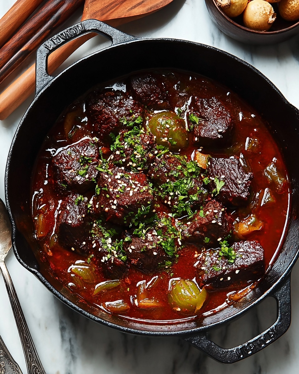 Korean-Inspired Pot Roast Recipe - Recipe Image