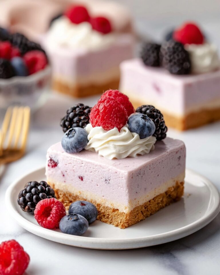 No-Bake Berry Cheesecake Recipe