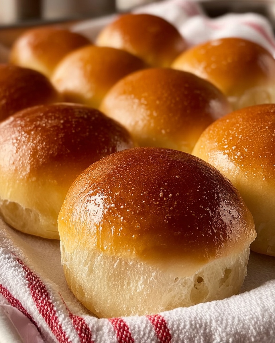Old Fashioned Yeast Rolls Recipe - Recipe Image
