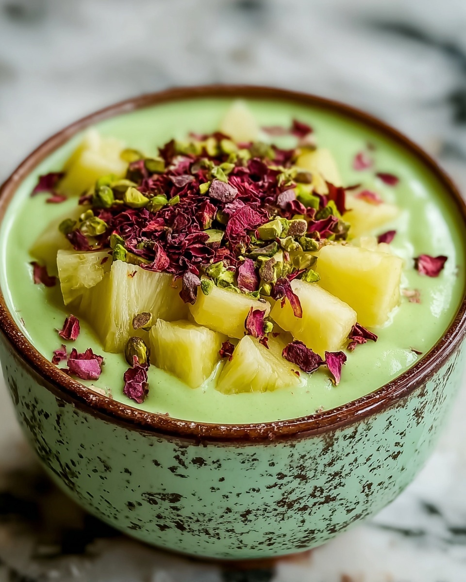 Fluffy Pistachio Pudding & Pineapple Delight Recipe - Recipe Image