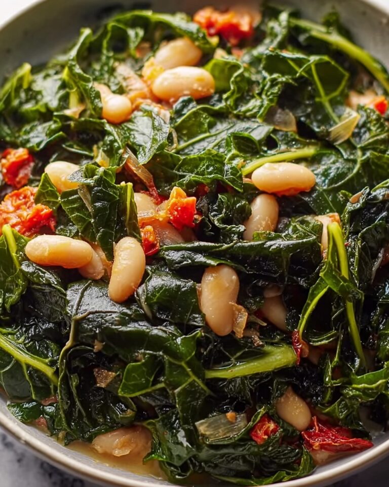 Mediterranean White Beans & Greens Recipe