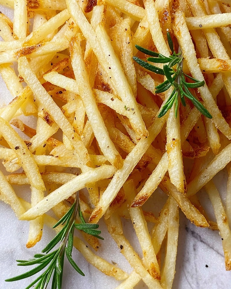 Rosemary Straw Potatoes with Lemon Salt Recipe - Recipe Image