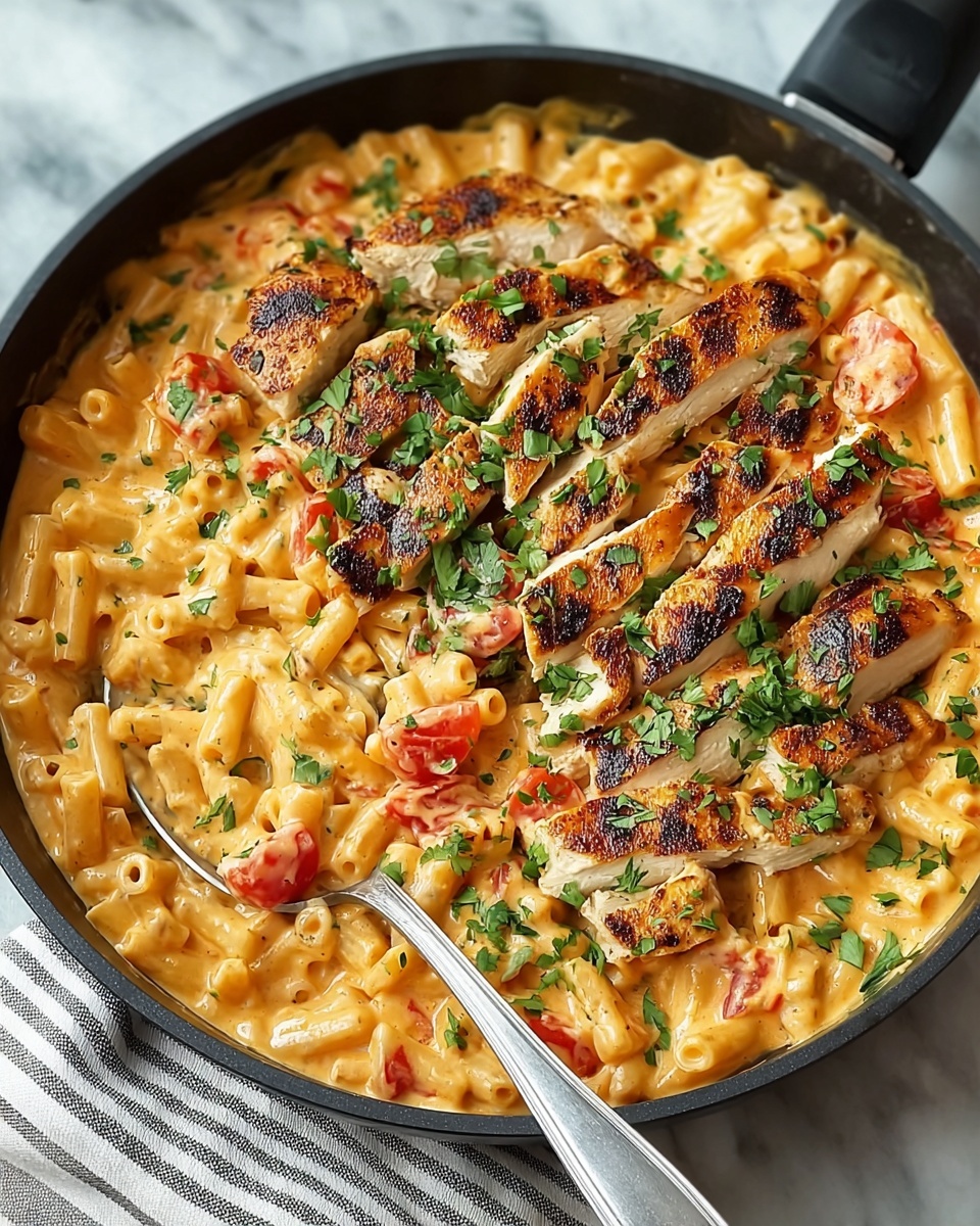 Southwest Chicken Alfredo Recipe - Recipe Image
