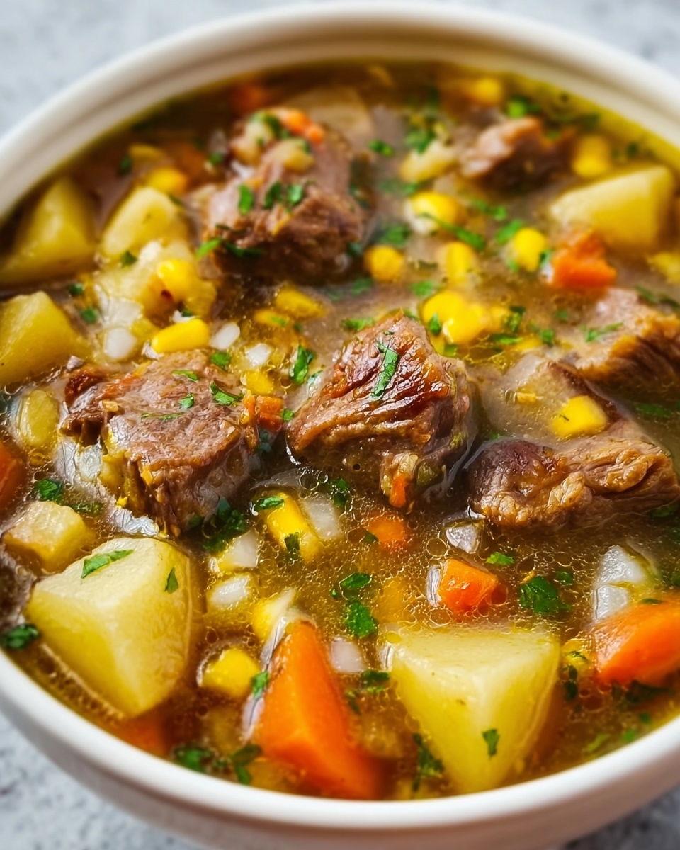Simple Homemade Oxtail Soup Recipe - Recipe Image
