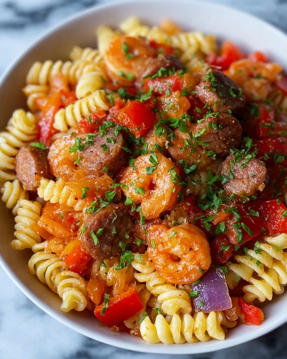 Pastalya (Jambalaya Pasta) Recipe - Recipe Image