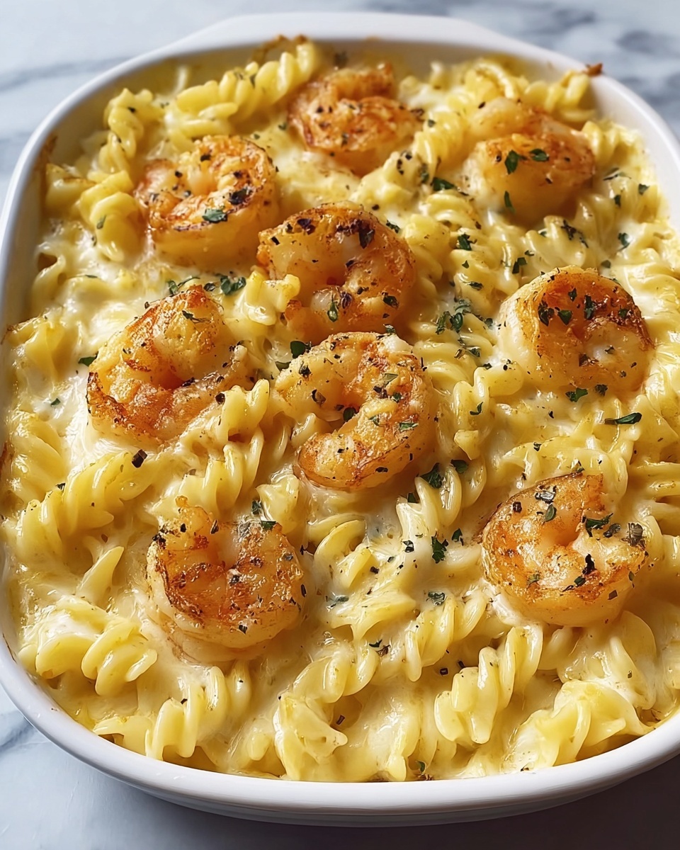 Shrimp Scampi Pasta Bake Recipe - Recipe Image