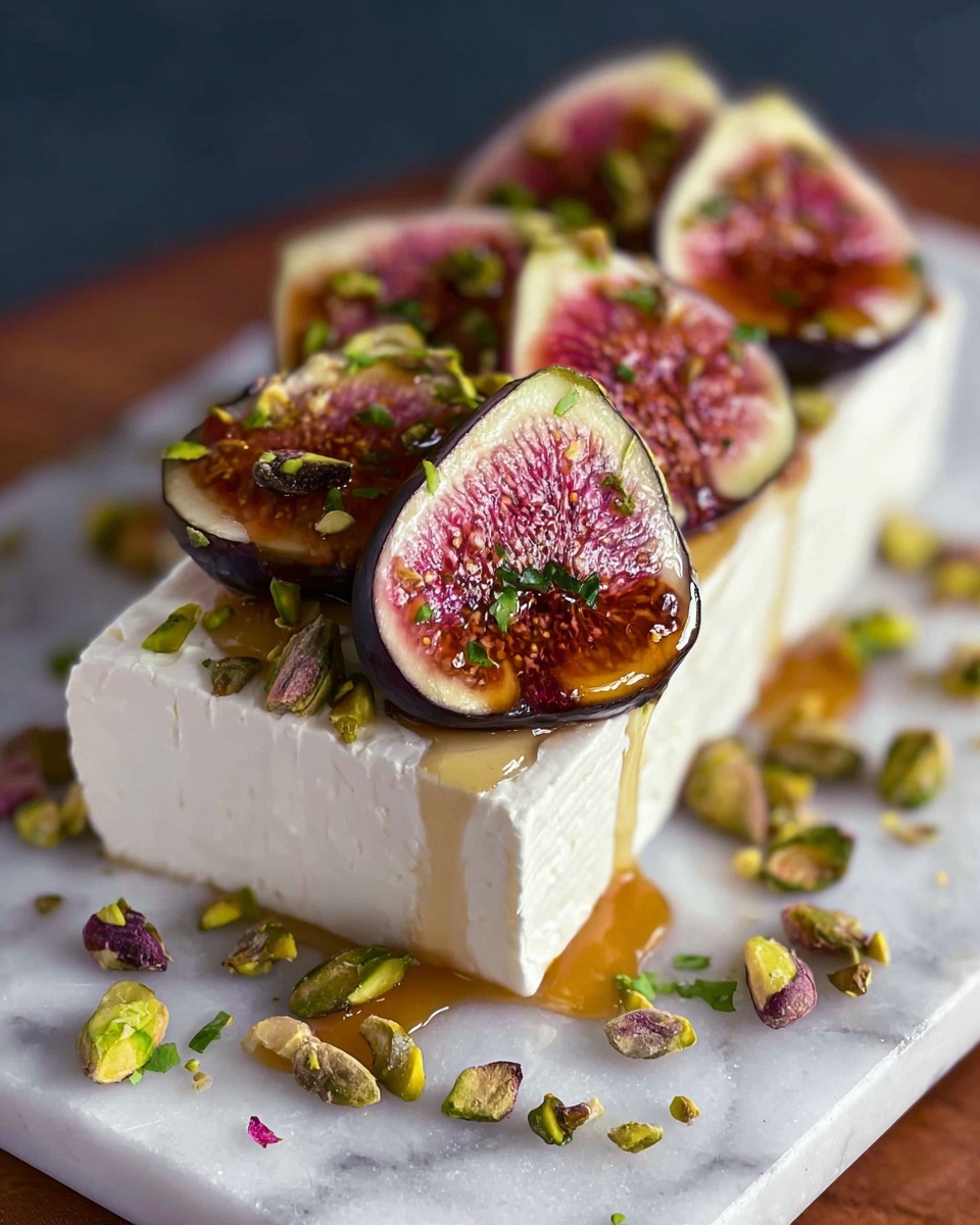 Honey Fig Pistachio Goat Cheese Appetizer Recipe - Recipe Image