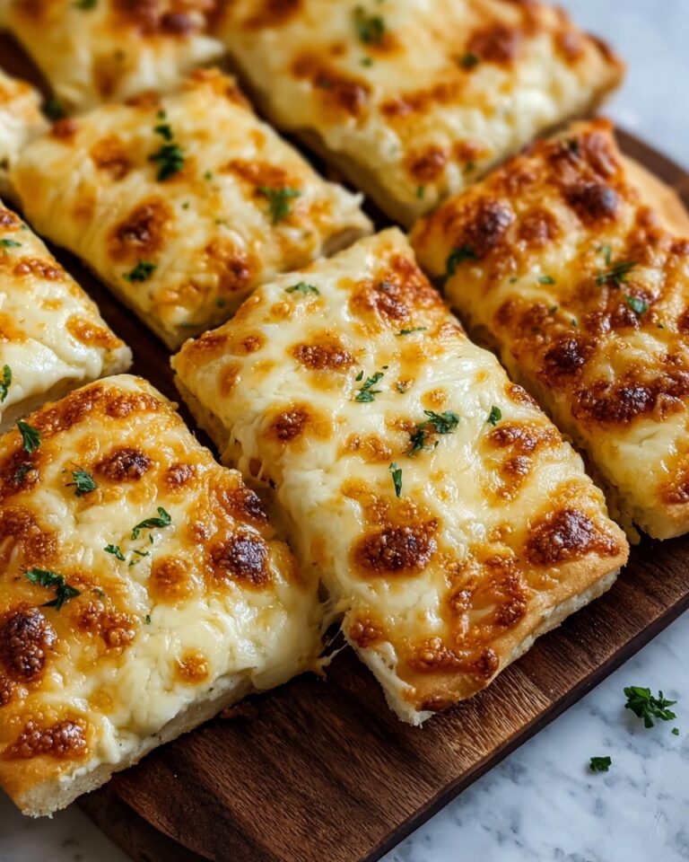 Cheesy Garlic Breadsticks Recipe