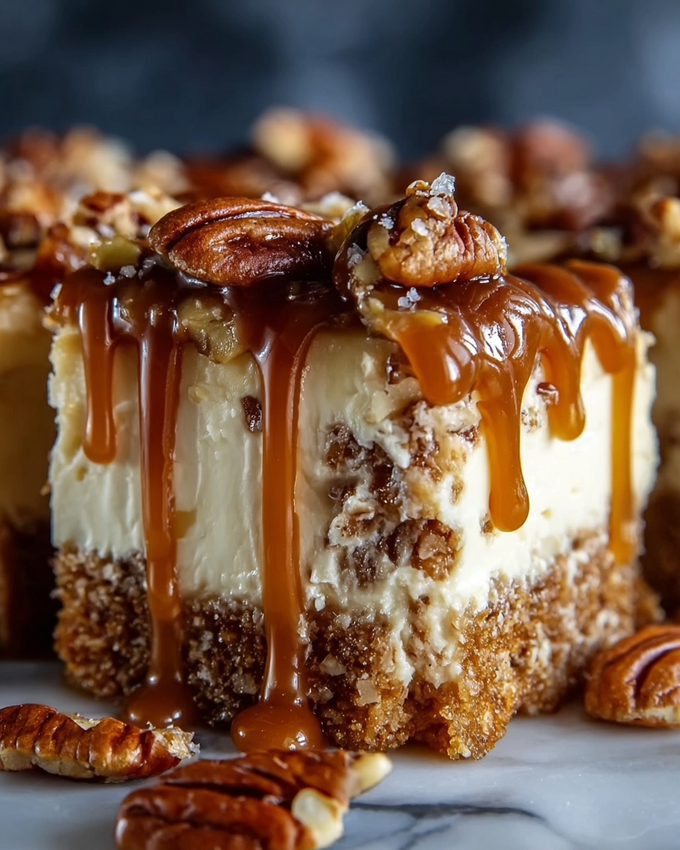 Butter Pecan Praline Poke Cake Recipe - Recipe Image