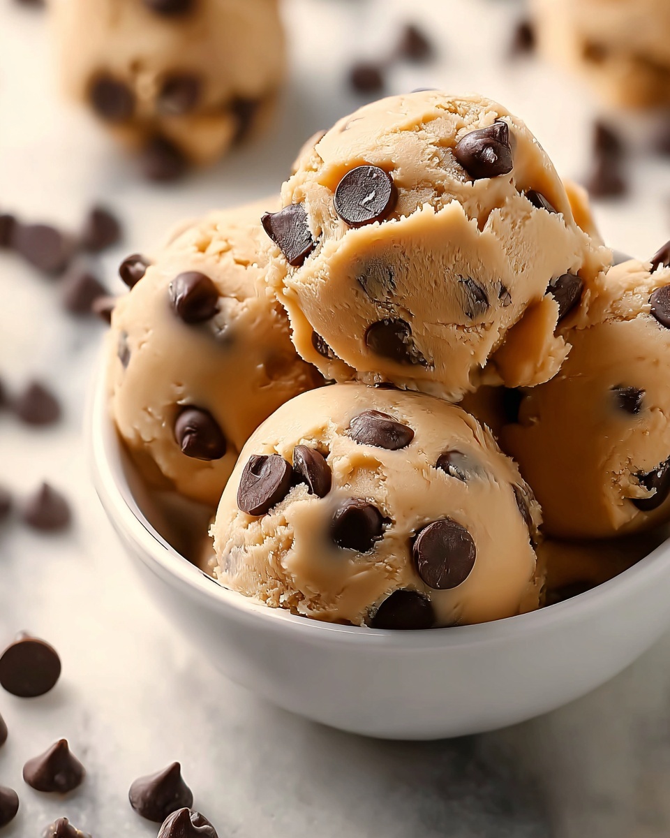 Frozen Greek Yogurt Peanut Butter Bites with Chocolate Chips Recipe - Recipe Image