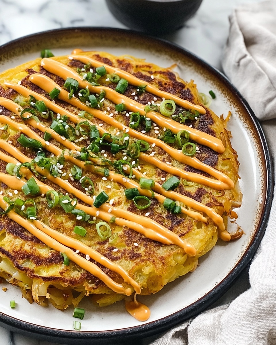Savory Cabbage Pancakes Recipe - Recipe Image