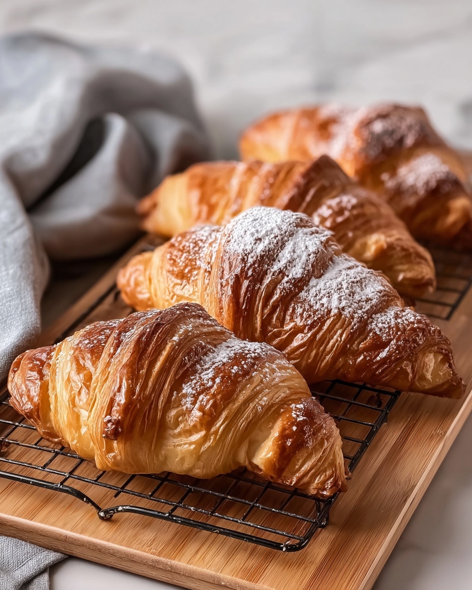 Air Fryer Nutella Croissants with Chocolate Chips Recipe - Recipe Image