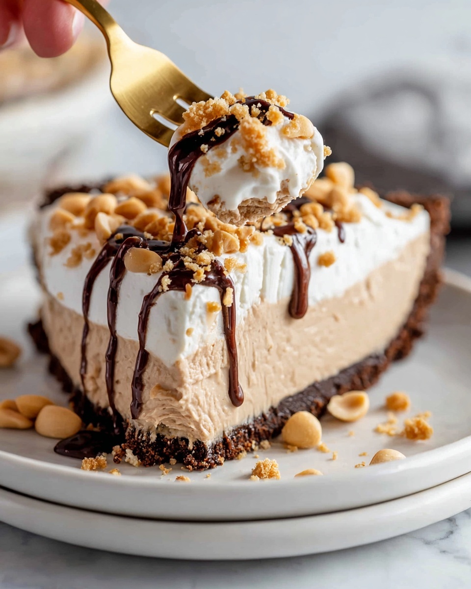 No-Bake Peanut Butter Pie Recipe - Recipe Image