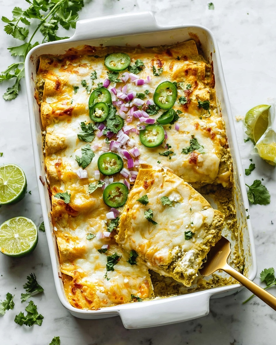 Salsa Verde Chicken Casserole Recipe - Recipe Image