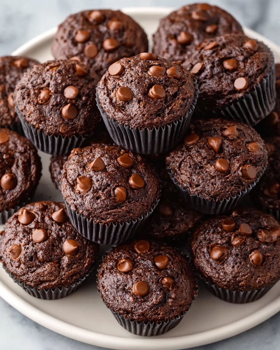 Fudgy Black Bean Brownie Bites Recipe - Recipe Image