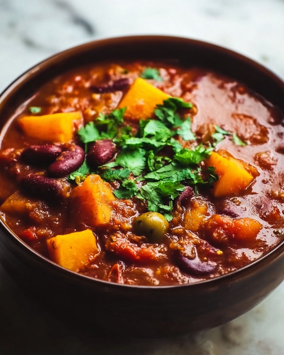 Vegetarian Pumpkin Chili Recipe - Recipe Image
