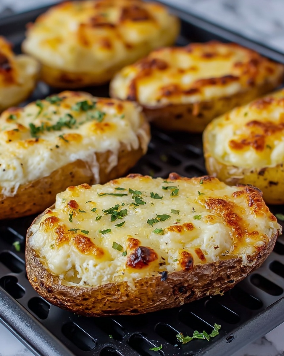 Air Fryer Potato Skins Recipe - Recipe Image
