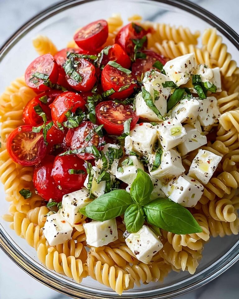 Caprese Pasta Salad: A Fresh and Flavorful Recipe for Summer Gatherings Recipe