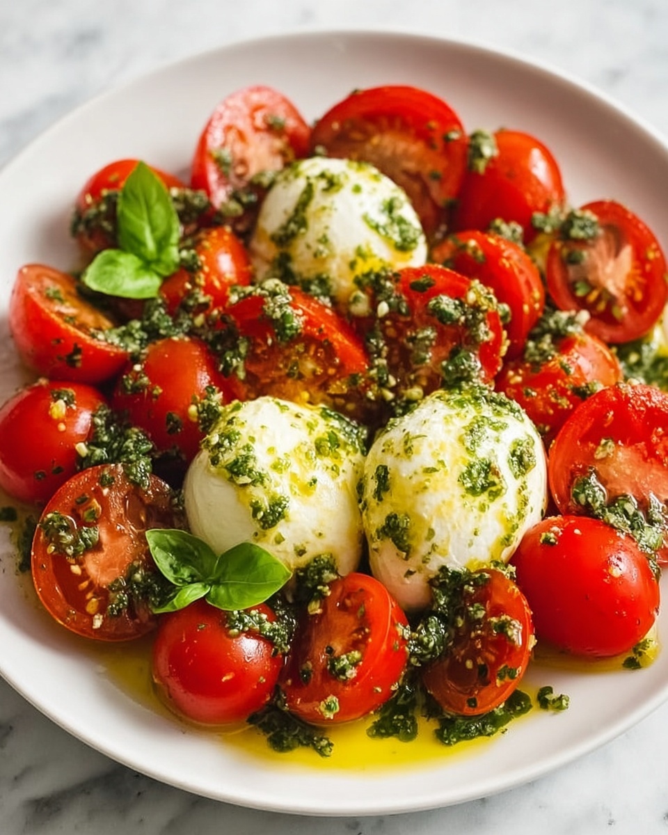 Bursty Tomato Burrata Salad Recipe - Recipe Image