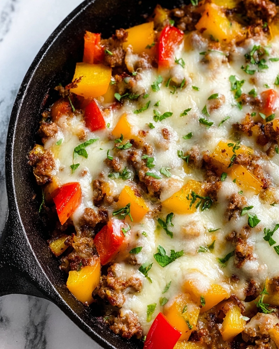 Mexican Ground Beef and Potato Skillet Recipe - Recipe Image