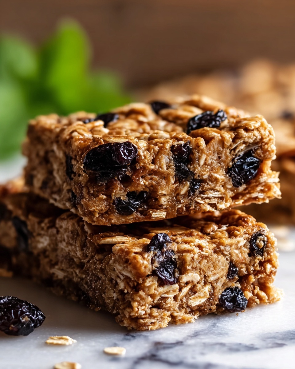 Oatmeal Raisin Cookie Bars Recipe - Recipe Image
