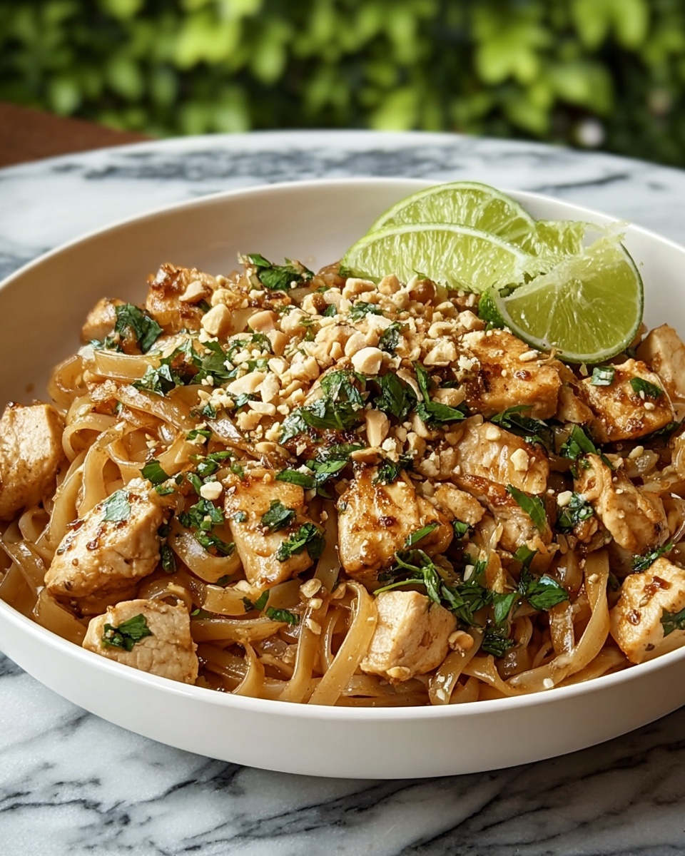 Chicken Pad Thai Recipe - Recipe Image