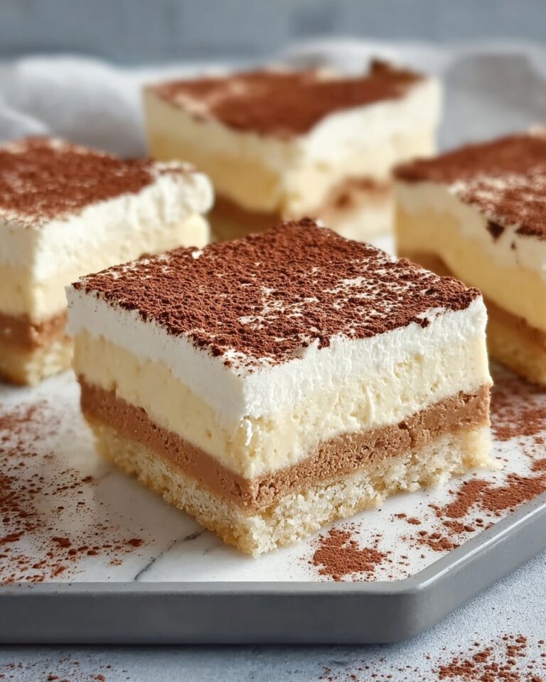 Keto No-Bake Churro Cheesecake Bars Recipe