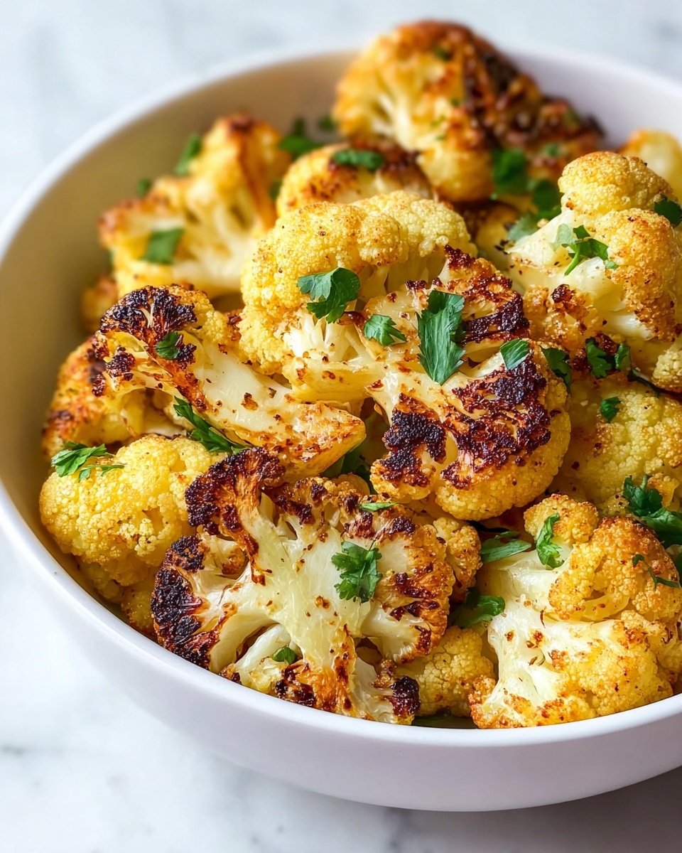 Crispy Parmesan Roasted Cauliflower Recipe - Recipe Image