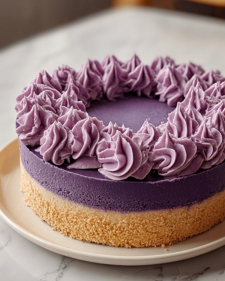 Ube Cheesecake Recipe