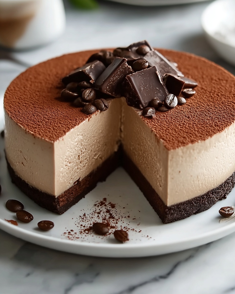 Chocolate Espresso Cheesecake Recipe - Recipe Image