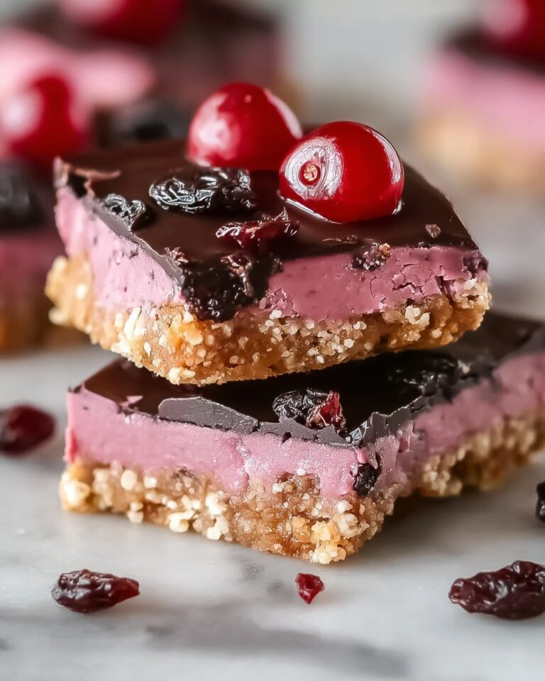 Homemade Cherry Mash Bars Recipe