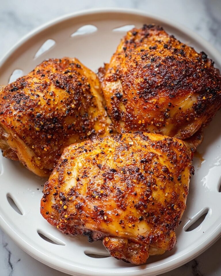 Air Fryer Chicken Thighs Recipe