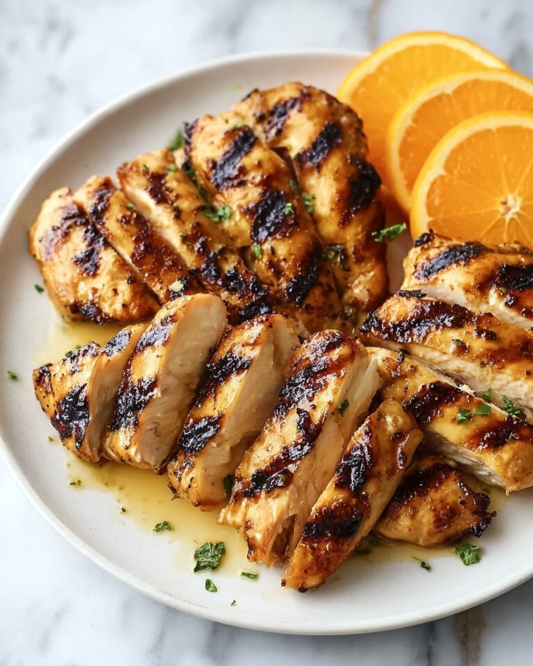 Grilled Orange Honey Chicken Recipe