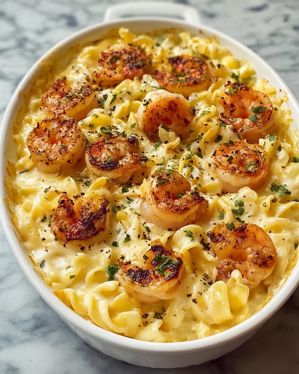 Shrimp Scampi Pasta Bake Recipe - Recipe Image
