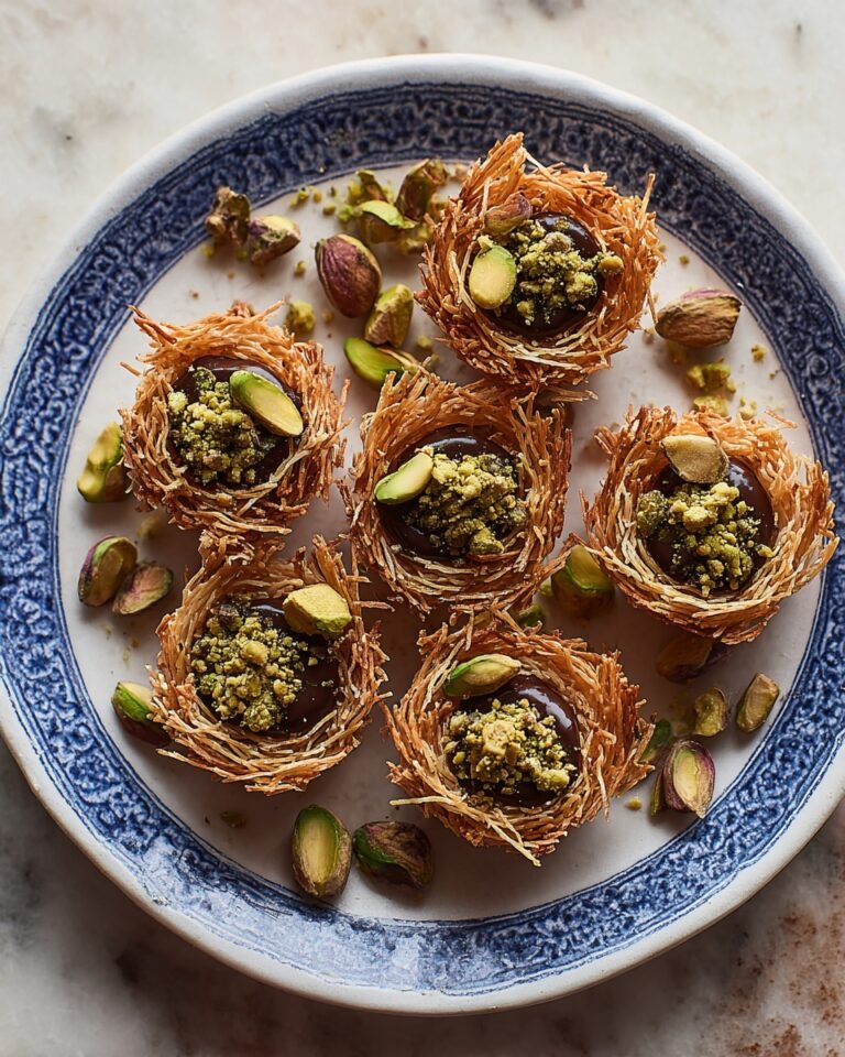 Pistachio Bird’s Nests Recipe